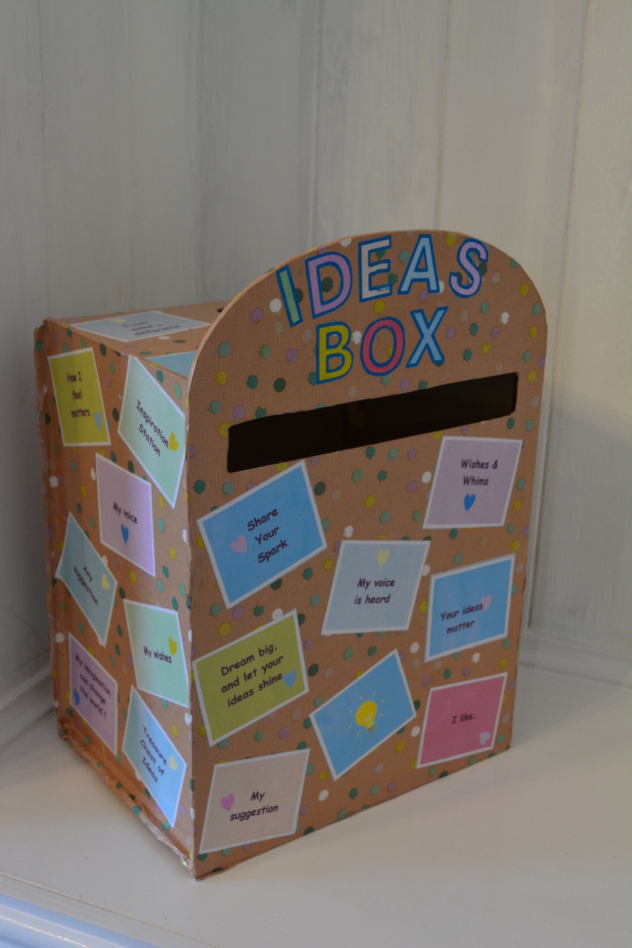 Ideas Box — young people's voice and suggestions